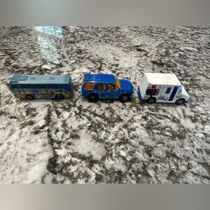 Blue Toy SUV Vehicle with Yellow Interior - Kids Cars & Vehicles